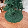 Christmas Decorations Decoration Goods Tree Dress Skirt Simulation Green Grass Scene Wholesale