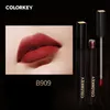 Lucidalabbra 21 colori Rossetto al cioccolato in velluto al latte opaco nudo Impermeabile a lunga durata Donna Tinta rossa Smalto CosmeticiLip