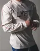 メンズTシャツlyftブランドカジュアルロングスリーブコットンTシャツメンジムフィットネストレーニングスキニーTシャツ男性プリントTシャツランニングスポーツ服230317