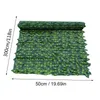 Decorative Flowers Artificial Privacy Board Hedge Plant UV Protection Screen Garden Fence For Indoor And Outdoor Backyard Home Decoration