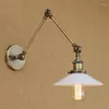 Wall Lamp Sconces Loft retro vintage lichten armaturen verstelbare swing lange armlicht Edison industriële appliques murales