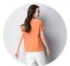 Women's Blouses Summer 2023 Women Ladies Orange Grey Blue Embroidery Loose Linen Blouse Korea Style Slim Woman Embroidered