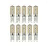 Bulbo AC220V 24LEDS Spotlight Chandelier Diodos Lâmpada de mesa Lâmpada de 360 ​​graus Luz de economia de energia Substitua luzes de halogênio 10pcs