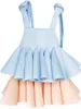 Abiti da ragazza 2023 Eid Pasqua Un pezzo Fack 2 pezzi Matrimonio Brithday Party Bambini Abito Abbigliamento per bambini Per ragazze Abiti Comes Sukienka W0314