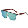 Lunettes de soleil design de luxe pour hommes Lunettes de soleil Flower Lens avec lettre Designer Marque Lunettes de soleil Femmes Hommes Unisexe Lunettes de soleil de voyage Noir Gris Plage Adumbral