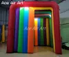 Cabine de fotos inflável para crianças de 3,8 m Fundo de quiosque de cabine de fotos colorida com muita diversão para venda