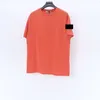 Designer Brand Topstoney Men's T-Shirts Island Logo mode Bomull Summer Fashion Couples Short Sleeve Tide Women Men Top Clothing Tees 9 Colors Storlek M-2XL