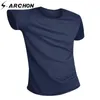 남성용 T 셔츠 S.Archon Quick Dry Dry Tactical 티셔츠 남성 경량 방지 방해 방해 군대 캐주얼 짧은 슬리브 탑 티