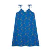 Robes de fille en vente (expédition en mars) 2023 WH Summer Girls Casual Dress Baby Girls Vêtements Vêtements en coton pour les tout-petits Robe à motif de dessin animé