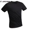 T-shirts pour hommes S.ARCHON T-shirts tactiques à séchage rapide Hommes Léger Antifouling Étanche Militaire Armée Casual Top à manches courtes T-shirts