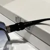 2023 luxe mode été sans monture lunettes de soleil pour femmes ovale style anti-ultraviolet rétro plaque planche cadre mode lunettes aléatoire boîte 2920