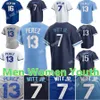 2024 Custom Bobby Witt Jr. City Connect Jersey Patrick Mahomes George Brett Salvador Perez MJ Melendez Whit Merrifield Andrew Benintendi 야구 남녀 청소년