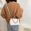 الأكياس المسائية أزياء Oxford Cloth Messenger Luxury Women Designer Chain Bag Bag White Crossbod