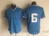 Vintage College Baseball nosi koszulkę 6 Lorenzo Cain 13 Saador Perez 16 Bo Jackson 5 George Brett 1985 Men Men Młodzież rozmiar S-XXXL