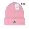 Banie / Caps de crâne 2023 Nouveau chapeau tricoté lettre de mode Capuche de couchage à vent chaud