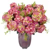 Dekoratif çiçekler yararlı yapay bitki net doku masa merkez parçası çiçek güzel simülasyon masası dekor