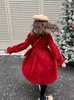 Mädchenkleider Mädchenkleid Samt Winter 2022 neu Weihnachten Mädchen Prinzessin Kleid Herbst Winter Kinder Neujahrskleid W0314