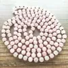 Chains Nature Stone 8MM RoseQuartz Necklace Long Necklaces Hand Knotted 42inch/60inch Yoga Mala Beads Endless Infinity Beaded