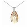 Pendant Necklaces Original Good Crystal 6 Colors Drop Necklace For 2023 Mother's Day Gift