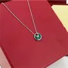 Stainless Steel Love Pendant Necklace Fashion Necklace Ca Amulet Necklace Woman Man Lover Necklace