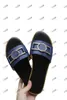 Chaussures de designer originales de haute qualité Chaussures pour femmes Sandales Pantoufles Chaussures plates d'été Sandales en cuir véritable Glisser des pantoufles de plage avec boîte bateau libre