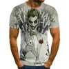 Heren t shirts mannen en vrouwen 3D t-shirt grappige cool anime cartoon print zomer korte mouw mode casual straatkleding top