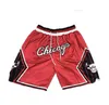 2022 Stitched Basketball Shorts Mitchell and Ness Retro Just Don Short With Pocket Zipper Sweatpants Men Size S-XXXL with 153 style 10