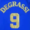 NCAA Drake Jimmy Brooks Basketball Jerseys College #9 Degrassi School Community School Jerseys Blue Moive Jersey Shirts S-2xl