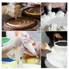 Cake Tools 100 PCS Baking Decorating Bag For Tool Disposable Piping Icing Nozzle Fondant Pastry Tips