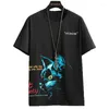 メンズTシャツ2023到着ファッション高品質のバスト9xl 160cmスーパーラージカジュアルカジュアルOネック半袖シャツサイズ2xl-9xl