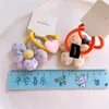 2023 Новая корейская сладкая девочка ткань цветочные волосы веревка для головного убора мода детская конфеты