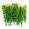 Decorative Flowers 100pcs 12cm Model Trees Train Scenery Architecture Bamboo With No Stands