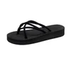 Hausschuhe Sommer Damen Hausschuhe Mode Plattform Keil Sandalen Outdoor Freizeit Flip-Flops Reise Beac High Heel Frauen Slides Z0317