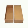 선물 랩 크래프트 종이 서랍 유형 상자 남성 보우 티 넥타이 포장 상자 14x7x3cm 50pcs