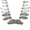 Choker Designer Jewelry Sparkling Fashion Cubic Silver Color Leaf Shape Collana girocolli vintage per le donne Bohemia Antique