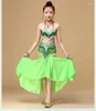 Stage Wear Style Belly Dance Costume Abbigliamento Bambini Bambino Bellydance Regalo per bambini 3 pezzi BraBeltSkirt CW002