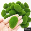 Dekoratif Çiçekler 30 PCS Yapay Moss Rocks Ev Dekoru Sahte Taş Yeşil Simülasyon Tesisi DIY Dekorasyon Bahçe ve Üretim