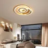 Plafonniers à distance Dimmable LED moderne pour salon chambre lampes d'intérieur éclairage de panneau de montage en Surface