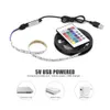 LED Strips LED Strip Light RGB 1/2/3/4/5M USB 2835SMD Flexible Lamp Tape With Remote Control For TV Backlight Home Party Decoration P230315