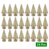 Kerstdecoraties Mini Tree Snow Pine Fashion Year Supplies