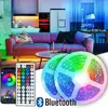 Tiras de LED Luzes de tira LED Luzes LED USB para quarto RGB Fita LED 5050 5V Fita de lâmpada flexível Fita de Natal Decoração Decoração Decoração P230315