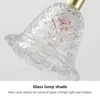 Hängslampor nordiskt glas ljus lampa koppar färg hemvistelse kreativ minimalistisk e27 transparent lampskärm för restaurang
