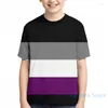 Erkek Tişörtler Aseksüel Gurur- Lgbtqipa Erkekler T-Shirt Kadınlar Baskı Moda Kız Gömlek Boy Tees Tees Kısa Kollu Tshirts