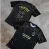 Trapstar 23ss 印刷 tシャツ男性トレーナーデザイナー Tシャツヒップホップ半袖 Tシャツ Wo Tシャツラウンドネックプルオーバー Tシャツオーバーサイズクロップトップ