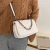 الأكياس المسائية أزياء Oxford Cloth Messenger Luxury Women Designer Chain Bag Bag White Crossbod