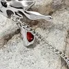 Çember Küpe X7ya Püskül Zinciri Dainty Sıvı Angel Wing Stud Küpe Takı Kadınlar Kızlar Cosplay kulak klibi