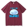 Mens TShirts Anime hat ime I Got Reincarnated As A Slime Lord of empest Shirt Man Woman Print Short Sleeve ees for Men 230317