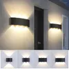 Wall Lamps Modern Aluminum RGB APP Control Lights IP65 Waterproof Lamp Bathroom Bedside Decoration Warm Light LED Garden Lighting