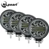 Tiras de LED NLPEARL 4 "102W LED LED BARRA LIGHT LUZ DE 12V 24V Spot Flash Off Road Truck Boat 4x4 ATV SUV Direção de faróis de neblina P230315