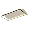 Kroonluchters acryl dunne rand led kroonluchter wit frame decoracion voor woonkamer slaapkamer verlichting verlichting keukenarmaturen met controller